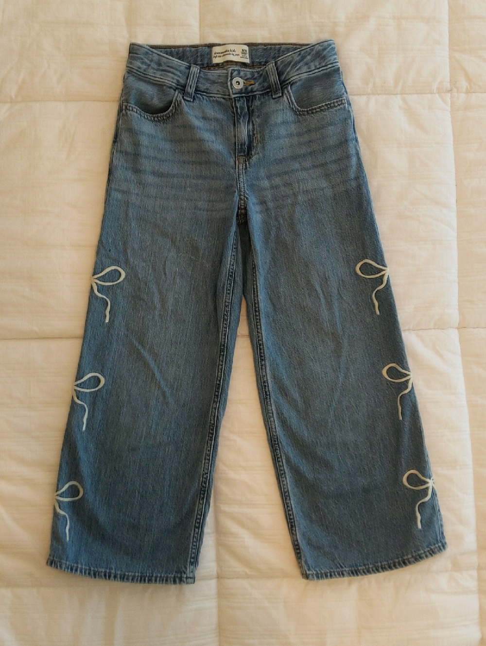 Abercrombie Kids Wide Leg Jeans - Size 9/10s